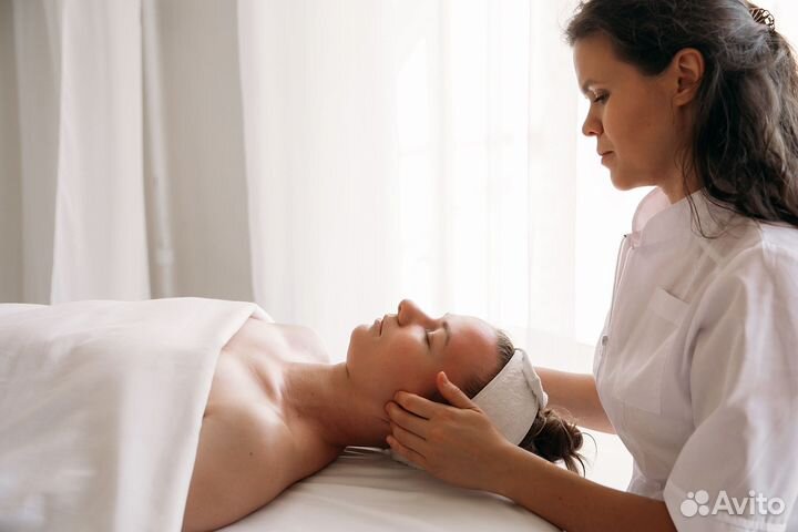 Классический массаж тела и буккальный массаж лица