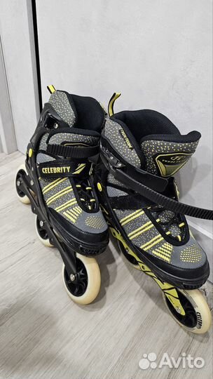 Роликовые коньки беговые раздвижные