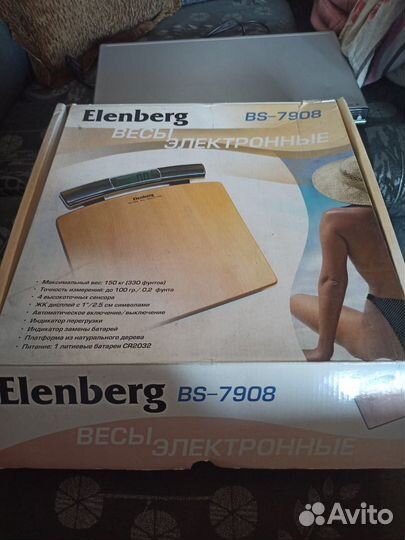 Весы напольные электронные Elenberg bs-7908