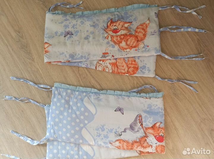 Бортики в детскую кроватку