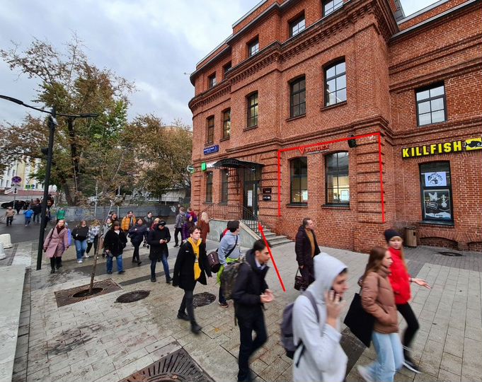 Торговое помещение, 25 м² на трафике