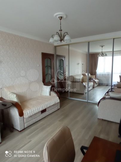 1-к. квартира, 40 м², 9/17 эт.