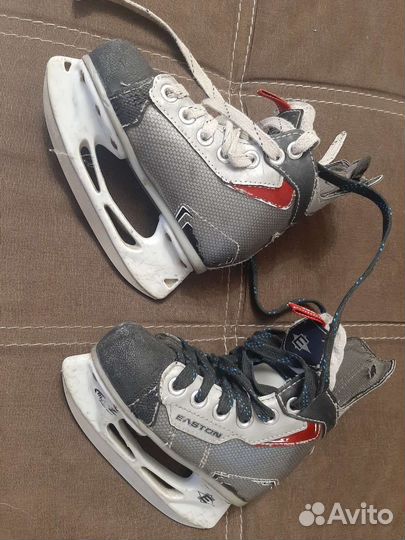 Коньки хоккейные easton детские