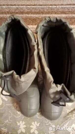 Сапоги для зимней рыбалки