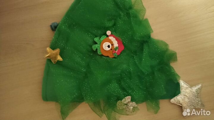 Новогодний костюм Елочка для девочки 104,новый