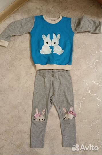 Пакет вещей на девочку 86-92