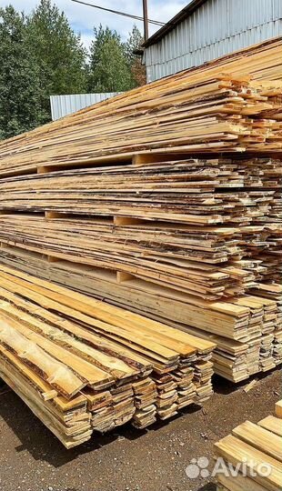 Доска обрезная 25х100х6000мм от производителя