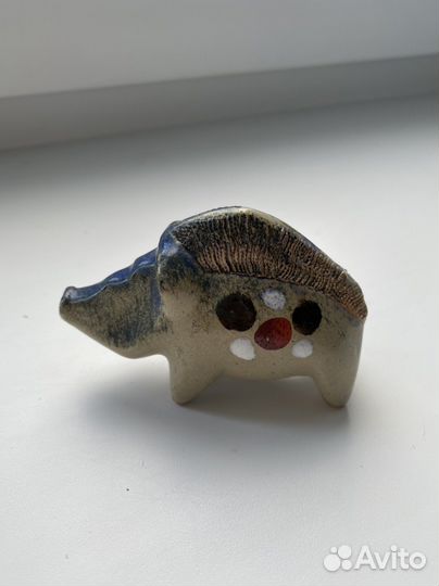 Бронь для Любови. Статуэтка фигурка кабан керамика