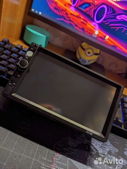 Новая HD автомагнитола 2 din Podofo 7010b экран 7