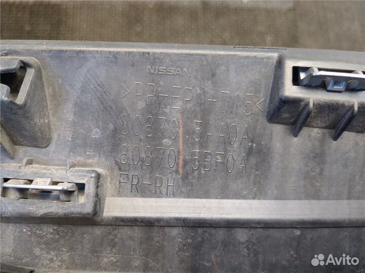 Молдинг двери Nissan Murano 2014, 2016