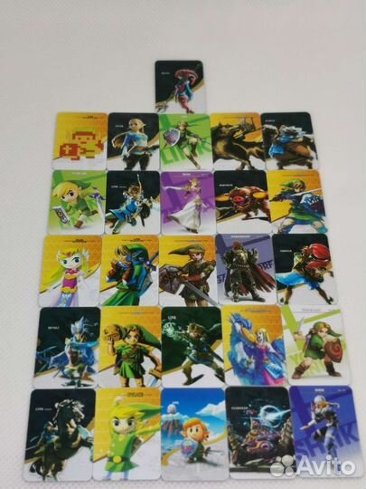 Amiibo карты Zelda