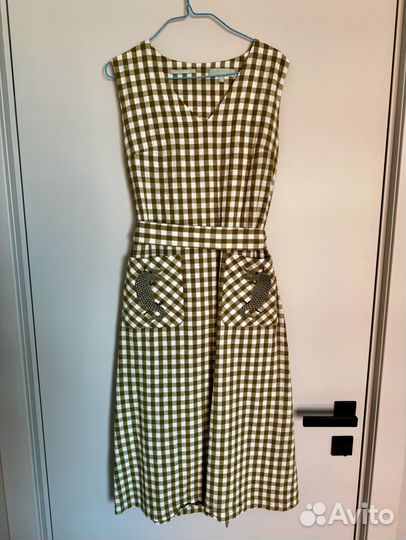 Akhmadullina dreams платье клетка виши 44