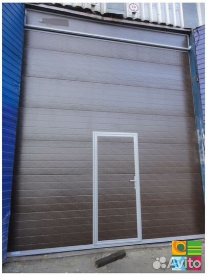 Секционные ворота alutech