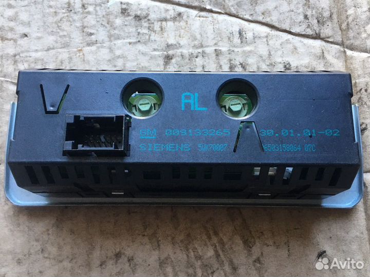 Дисплей информационный Opel Agila A