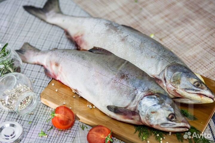 Свежемороженая горбуша