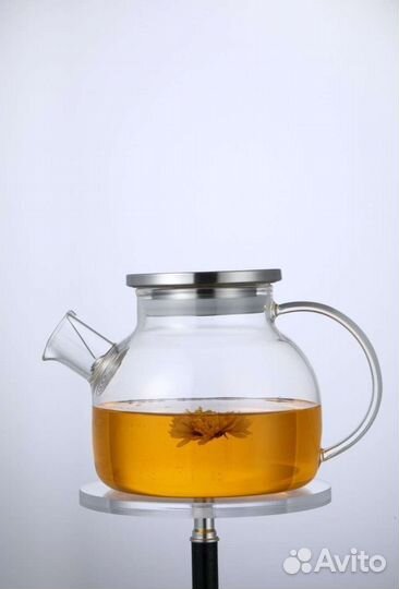 Чайник заварочный стеклянный 900мл