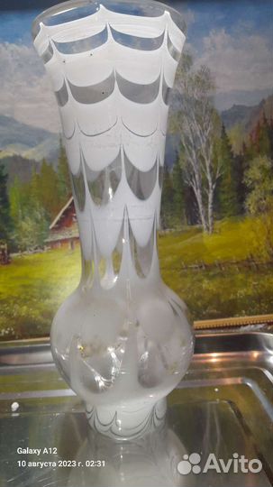 Ваза фарфоровая СССР 70 х годов