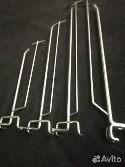 Крючки для стеллажей и перфорации