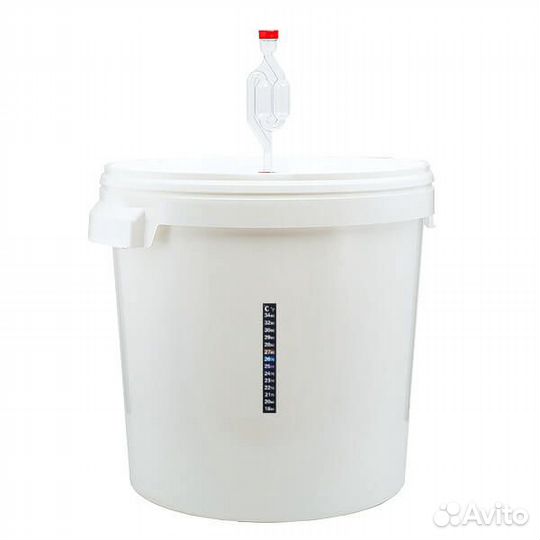 Бочка круглая пластиковая