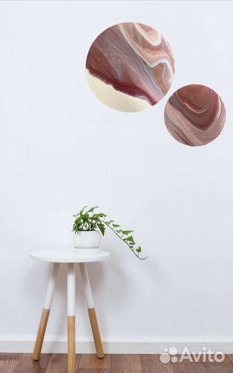 Картина в технике Fluid Art