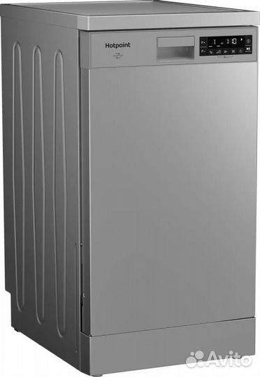Посудомоечная машина hotpoint HFS 2C85 DW X, узкая, 45см, 11 комплектов, нержавеющая сталь 869894600