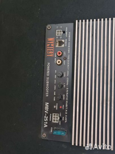 Сабвуфер MBV-251A Mystery