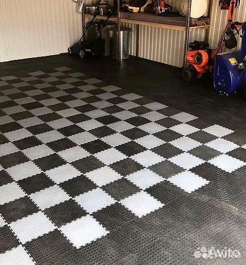 Модульный пол для гаража купить