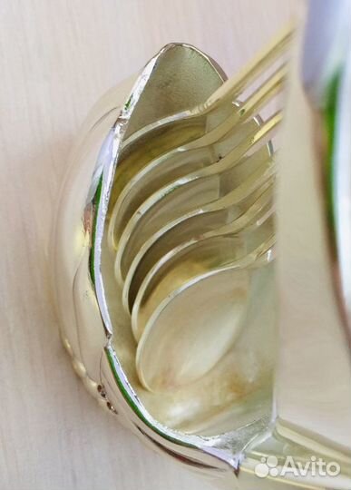 Набор чайных ложек Лебедь