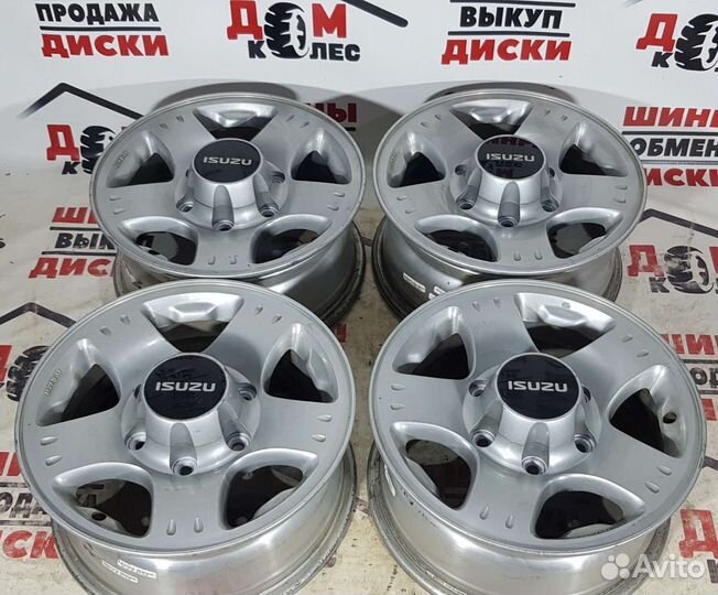 Диски, колеса, литые Isuzu r15; 6x139,7; цо 100,5