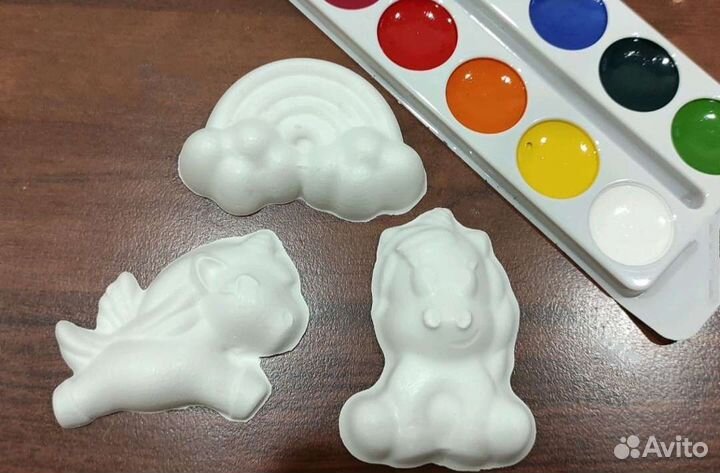 Набор гипсовых раскрасок