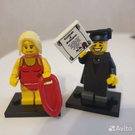 Lego минифигурки оригинал ликвидатор русалка и др