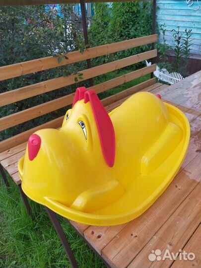 Качалка собачка новая