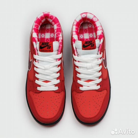 Кроссовки Nike SB Dunk Low Red Black