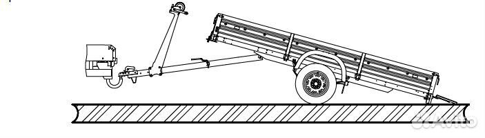 Лебёдка для прицепа ручная с кронштейном мзса 817