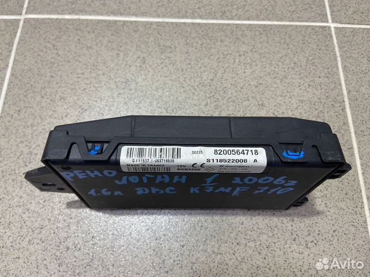 Блок комфорта Renault Logan 2006