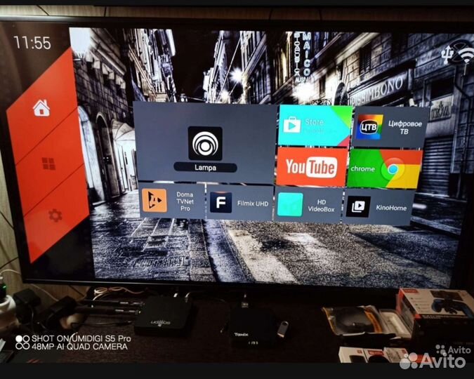 AndroidTVbox Tanix X4, (4-32Gb),Android 11, S905x4