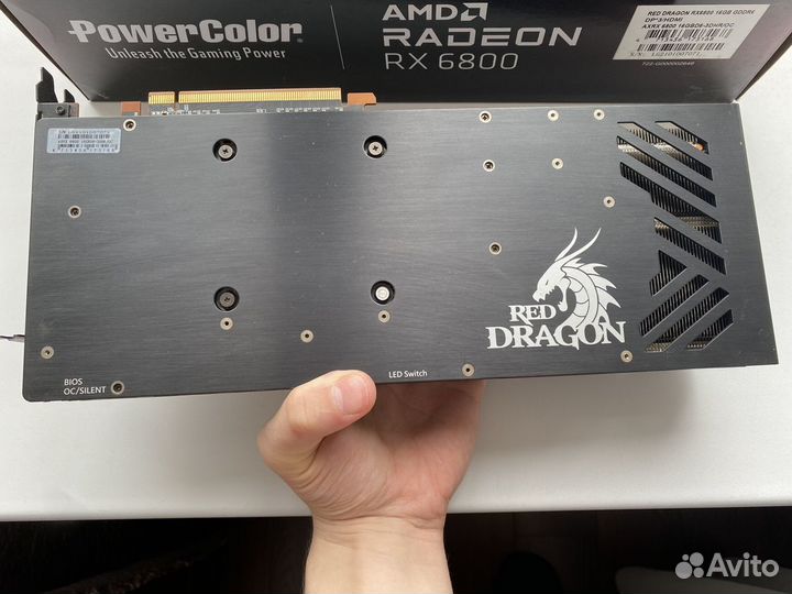 Видеокарта amd radeon rx 6800