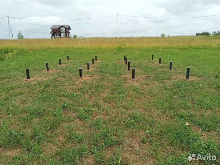 Винтовые сваи под ключ + монтаж