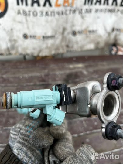 Топливная рампа с форсунками Kia Cerato 2013-2017