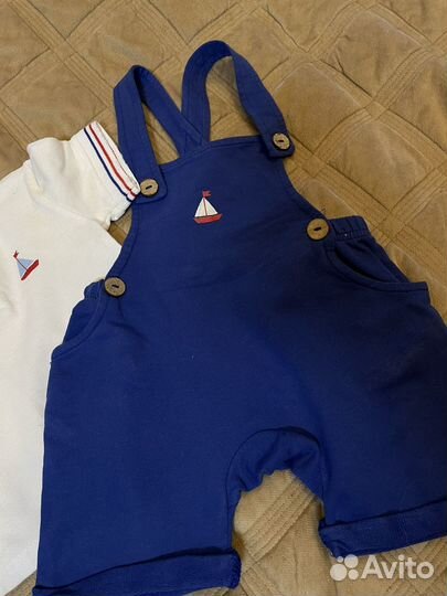 Летние вещи пакетом доя мальчика 80