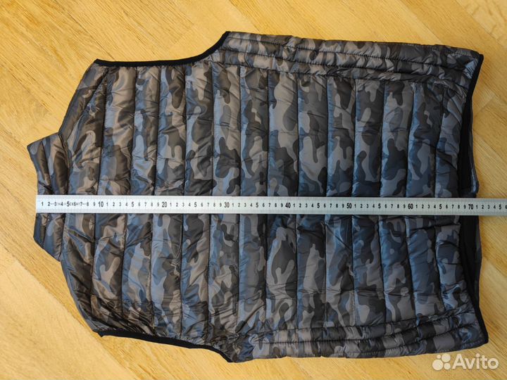 Pull and bear жилетка камуфляж новая