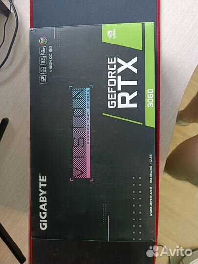 Видеокарта Gigabyte GeForce RTX 3060 vision 12 Gb