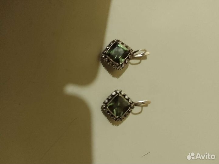 Серебряные серьги