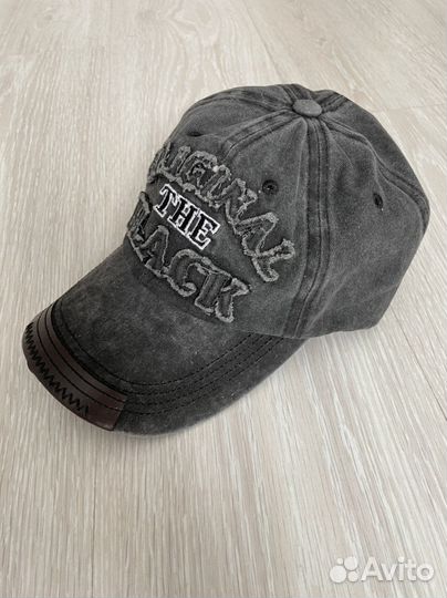 Кепка бейсболка мужская джинсовая с надписью