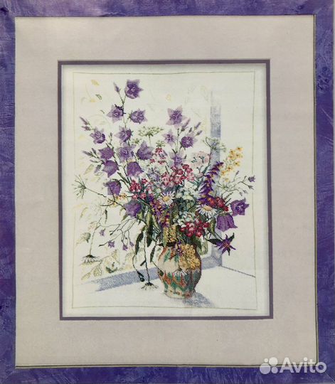 Набор для вышивания «Букет полевых цветов» RTO