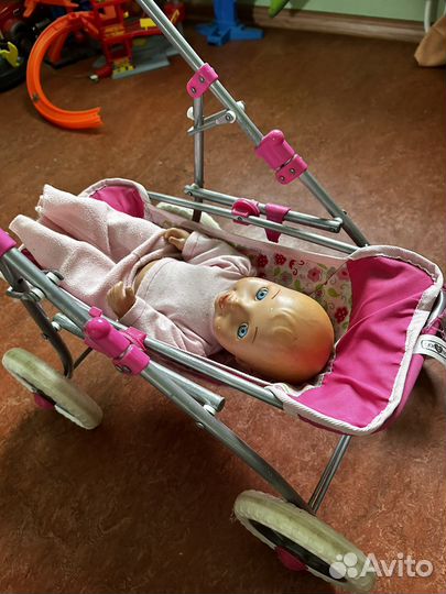 Коляска кукольная б/у