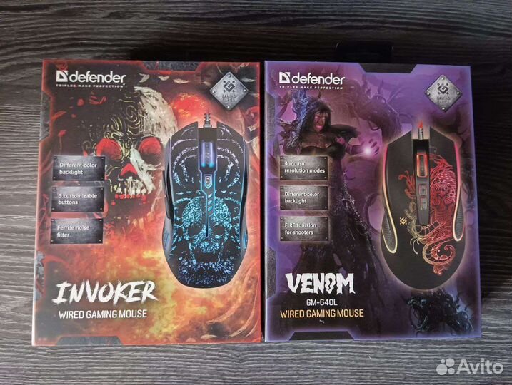 Игровые мышки Defender