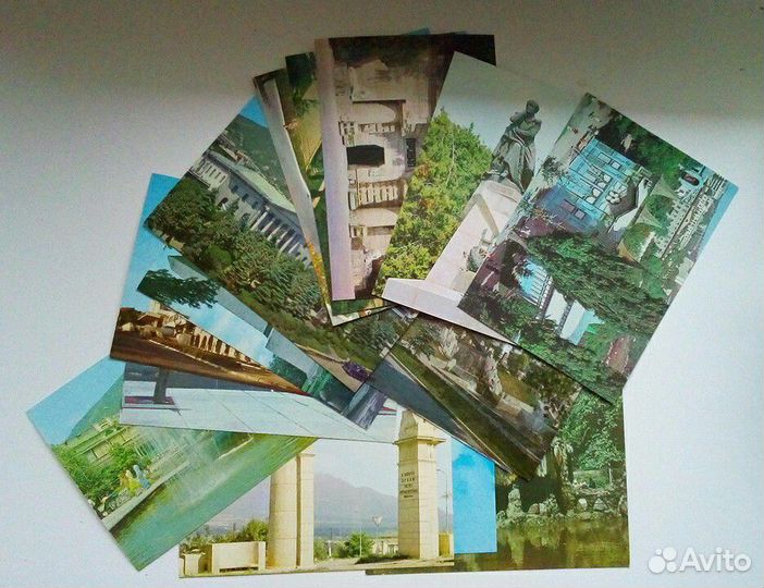 Набор открыток-фотографий СССР - г. Пятигорск 1979