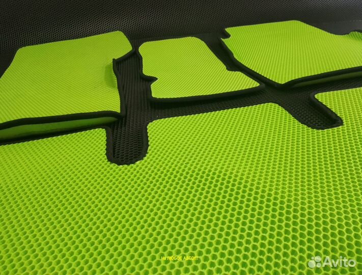 Автоковрик водительский EVA 3D Eва эва полик ковеp