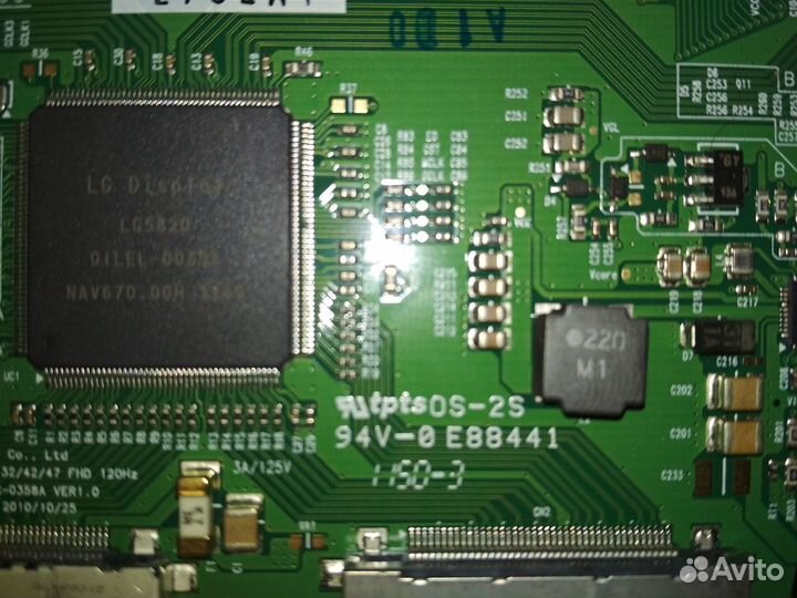 Плата T-Con LG 94V-0 E88441